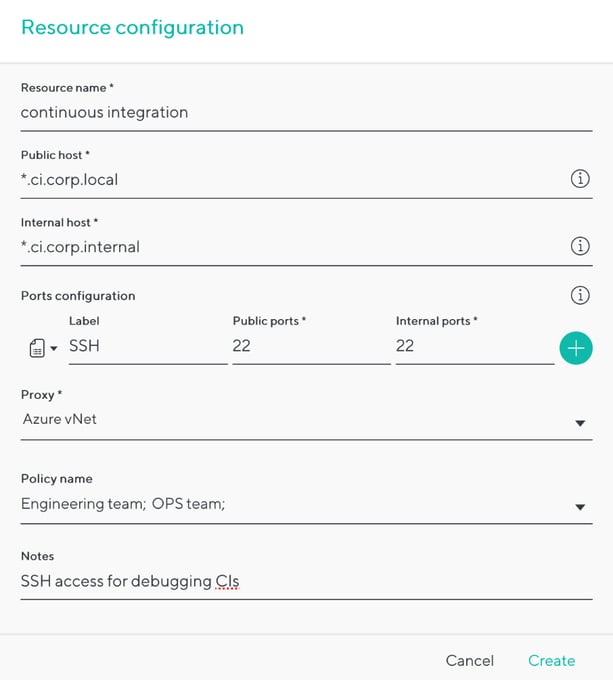 Fyde wildcard specific resource or set of resources